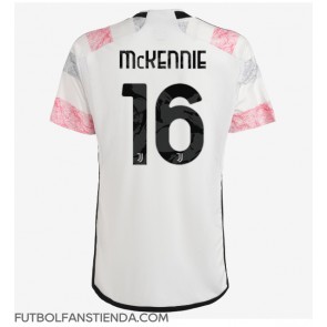 Juventus Weston McKennie #16 Segunda Equipación 2023-24 Manga Corta